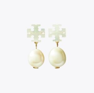 Tory Burch Moondance Pearl Drop Earrings